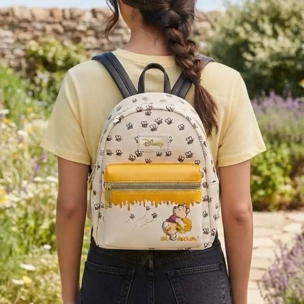 Disney Loungefly Winnie the Pooh Bees & Honey Mini Backpack Purse Oh Bother